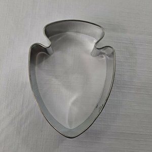Arrowhead Cookie Cutter Metal Ann Clark arrow